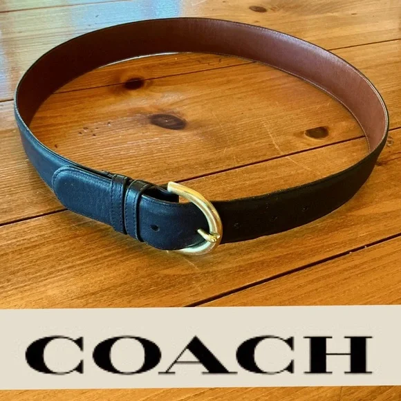 Coach | Accessories | Vintage Coach Leather Belt Black Like  display picture 3